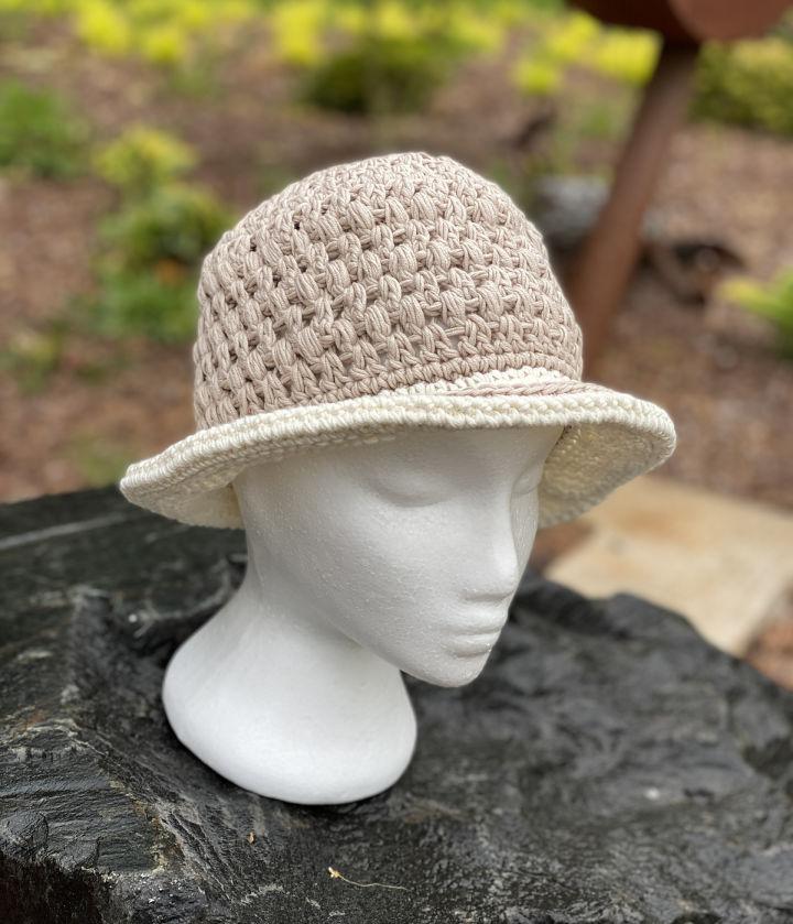Free Crochet Cotton Sun Hat Pattern