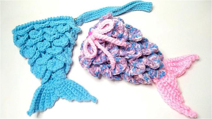 How to Crochet Mermaid Tail Purse