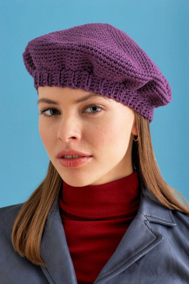 How to Crochet a Beret for Beginners Step by Step