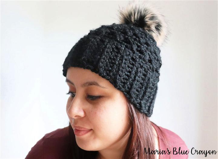 How to Crochet a Chunky Winter Hat Free Pattern