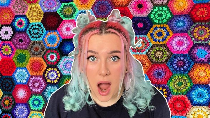 How to Crochet a Hexagon Blanket for Beginners