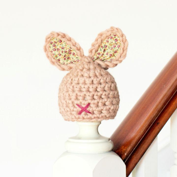 How to Crochet a Newborn Bunny Hat Free Pattern