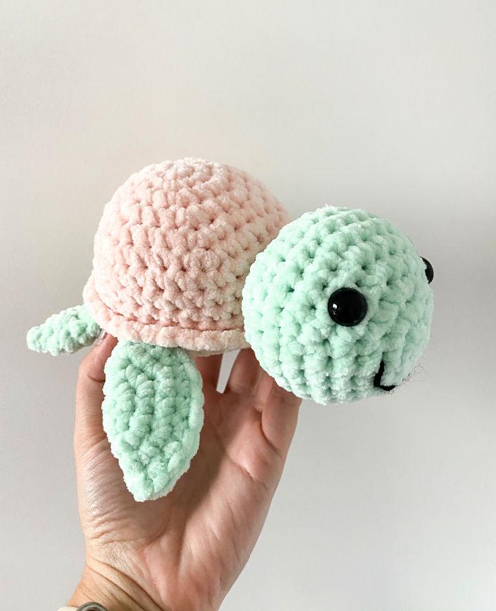 How to Crochet a Plush Turtle Free Pattern