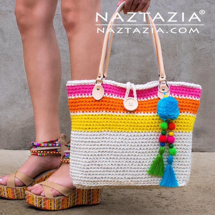How to Crochet a Sweet Tote Bag - Free Pattern