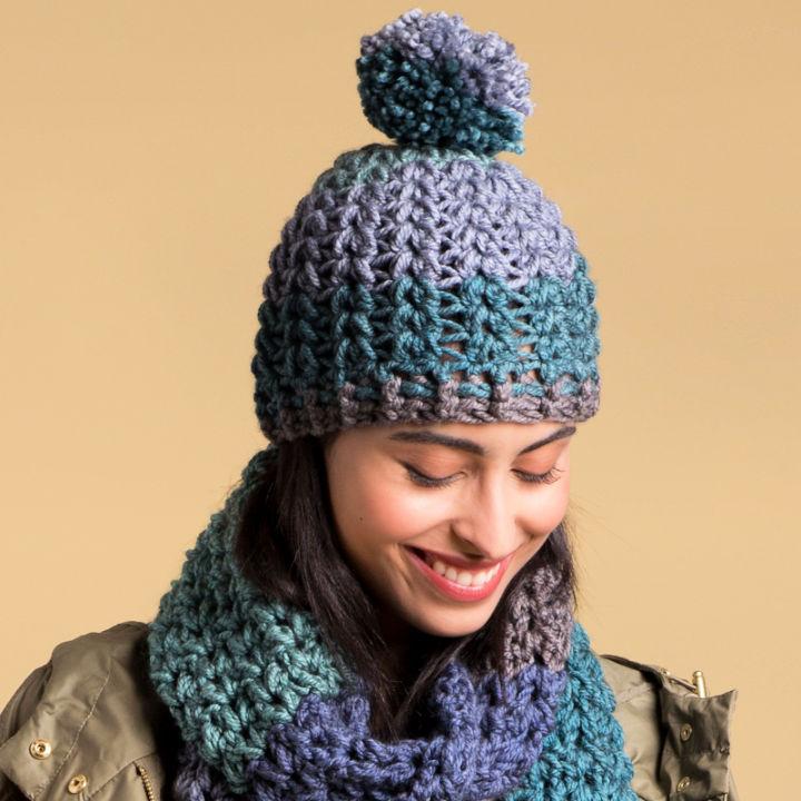 How to Crochet a Winter Hat Free Pattern