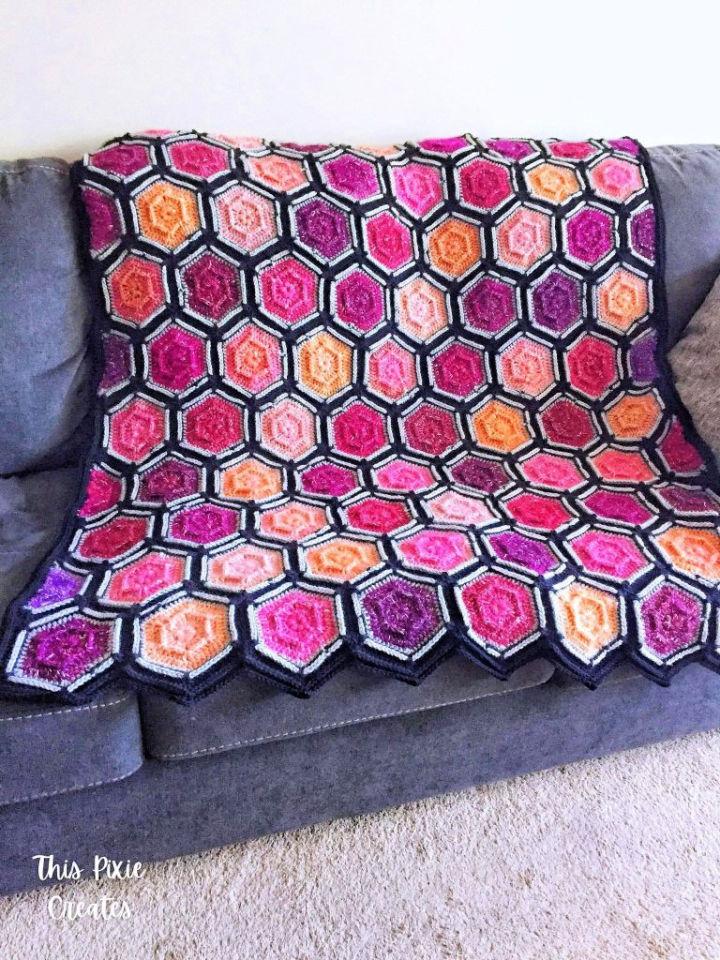 How to Crochet the Dusk to Dawn Afghan