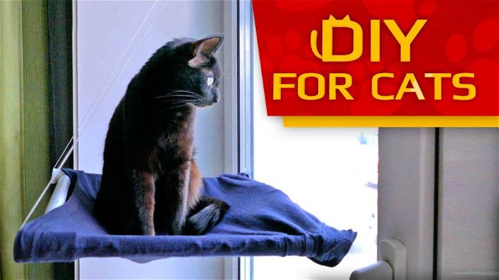 How to Make a Cat Window Bed