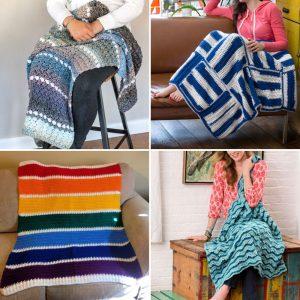 25 Free Lapghan Crochet Patterns (Crochet Lap Blanket Pattern)