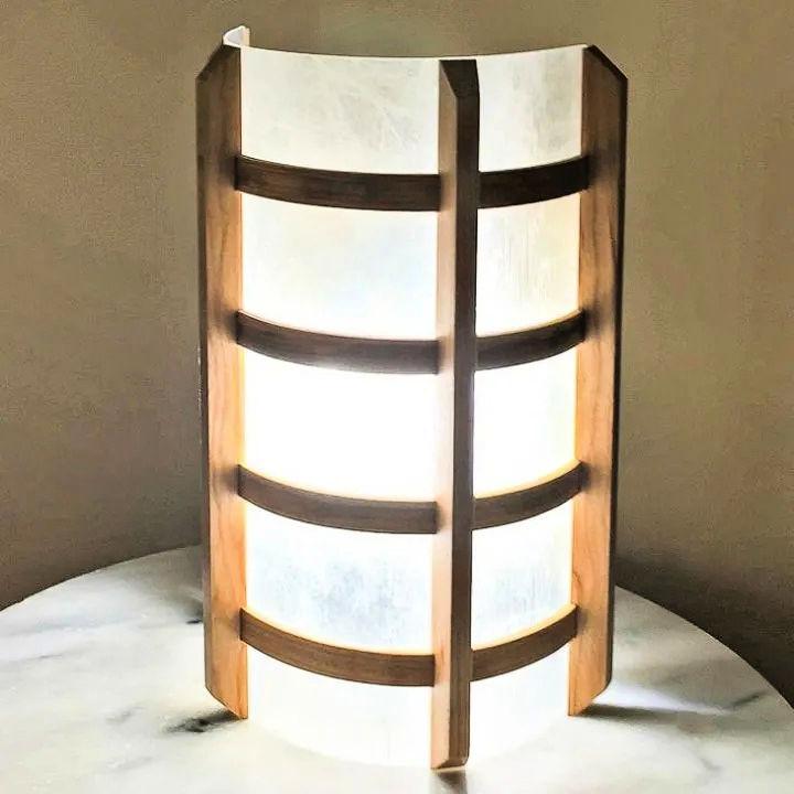 Make Your Own Wooden Wall Sconce