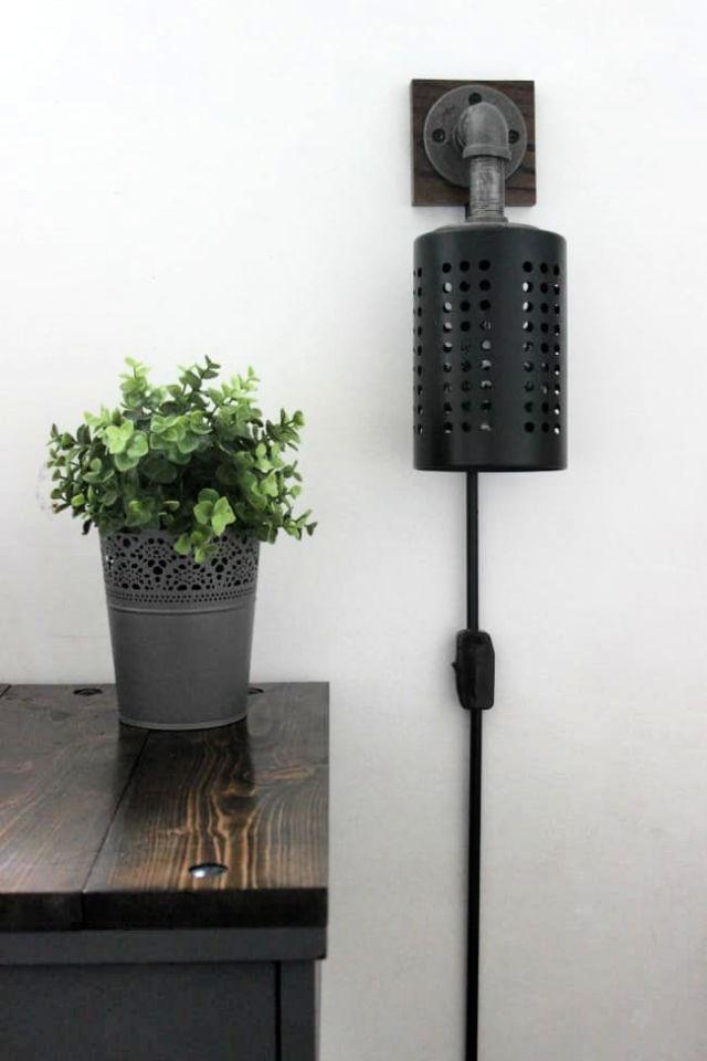 Making Your Own Industrial Wall Sconce