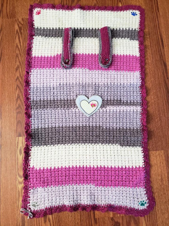 Mulit Functional Crochet Infant Blanket Pattern