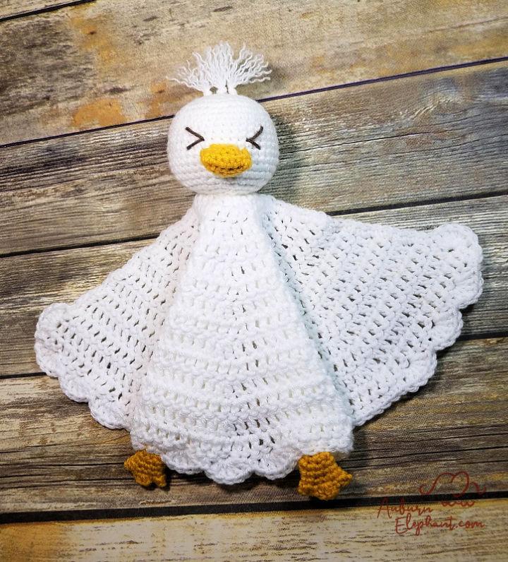 New Crochet Rupert the Duck Lovey Pattern