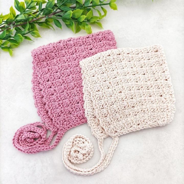 Free Printable Newborn Bonnet Crochet Pattern
