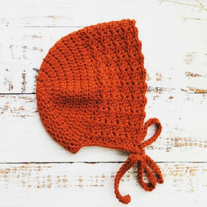 Parisian Crochet Baby Bonnet Pattern