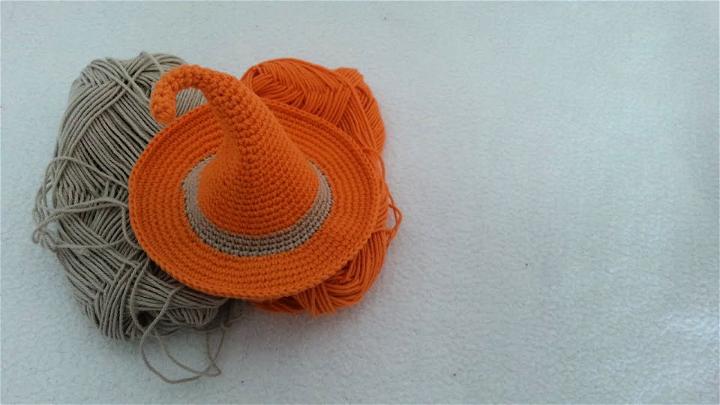 Quick and Easy Baby Witch Hat Crochet Pattern