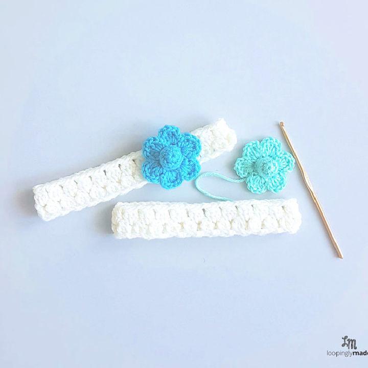 Quick and Easy Crochet Baby Headband for Beginners