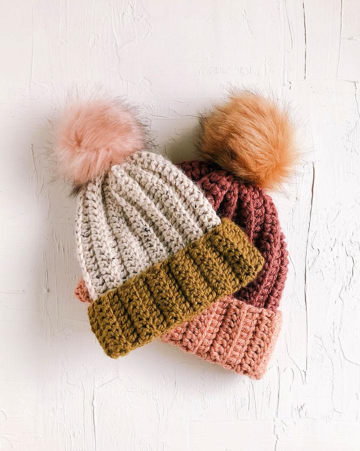 Quick and Easy Crochet Winter Hat Pattern