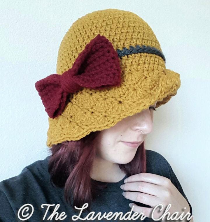 Simple Shells Cloche Hat Crochet Pattern