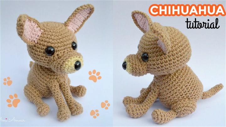 Crochet Chihuahua Amigurumi Dog Pattern