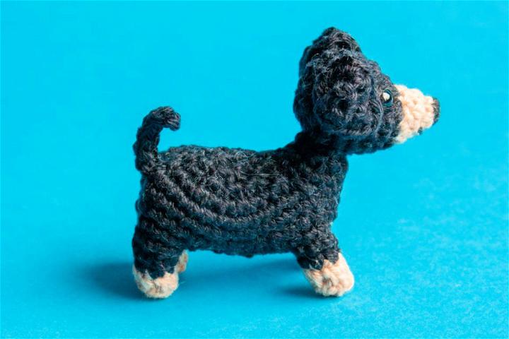 Crochet Dachshund Amigurumi Pattern