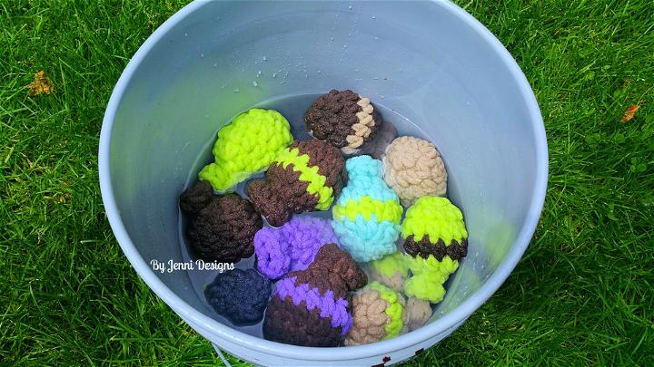 Crochet Reusable Water Bomb Balloons Pattern