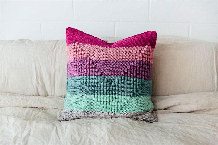 Crochet Walk This Way Pillow - Free PDF Pattern