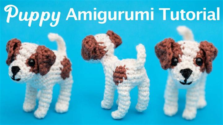 Cute Puppy Amigurumi Crochet Pattern