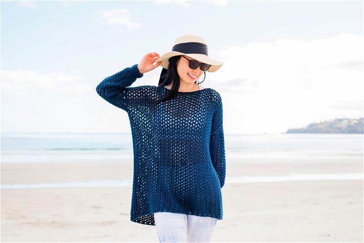 Easy Crochet Beach Cover Up Pattern
