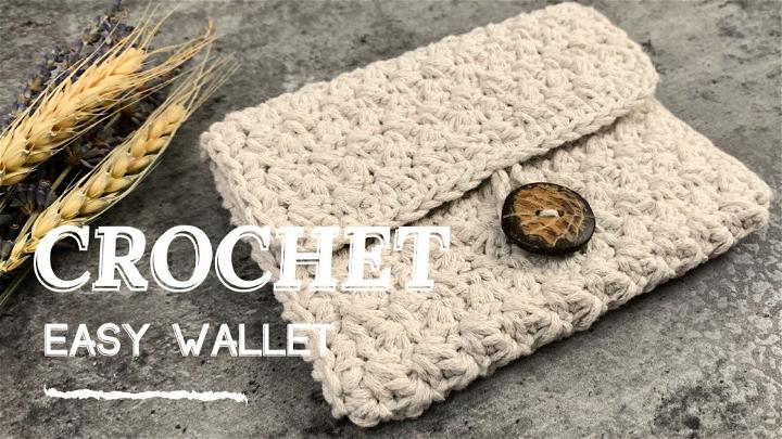 Easy Crochet Wallet for Gift