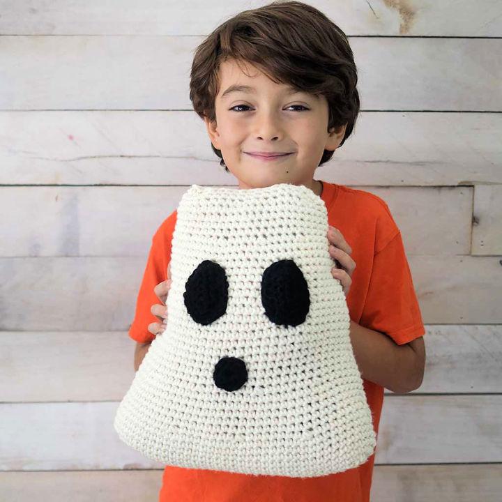 Free Crochet Ghost Pillow Pattern