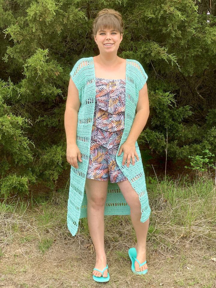 Free Crochet Swimsuit Cover Up Pattern