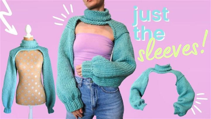 Free Knitted Bolero Shrug Pattern