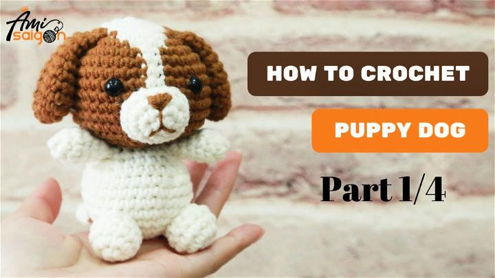 How to Crochet Puppy Dog Amigurumi - Free Pattern