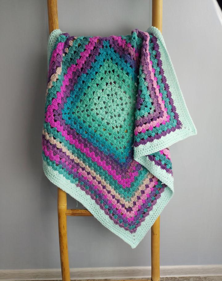 Mandala Yarn Rosemary Blanket Crochet Pattern