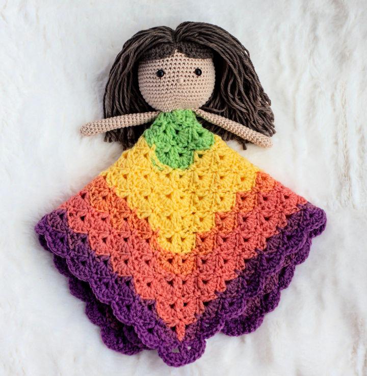 One Skein Mandala Yarn Doll Lovey Crochet Pattern
