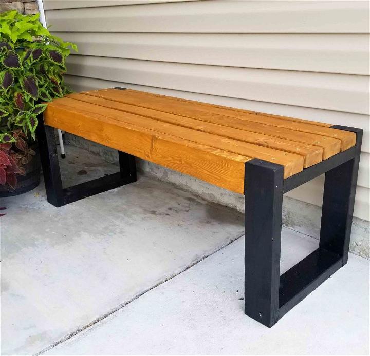 Simple 2X4 Bench Plans