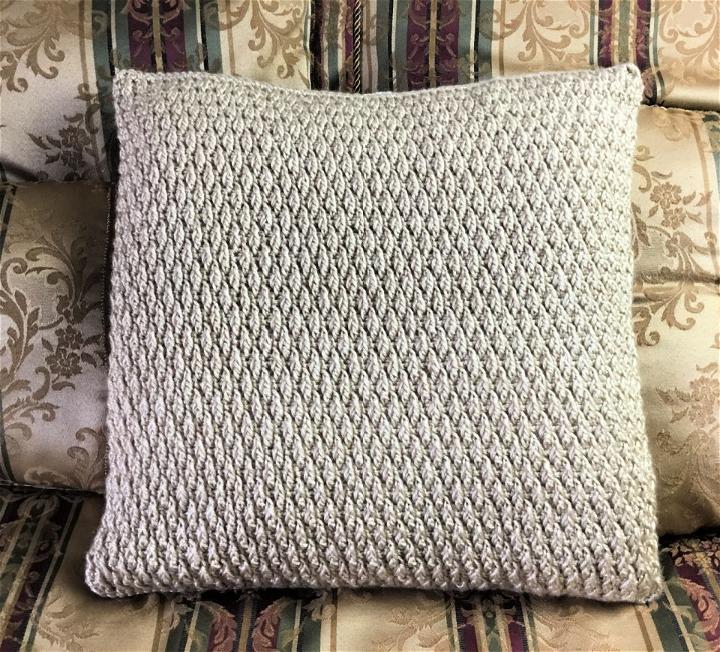 Simple Crochet Pillow Cover Pattern