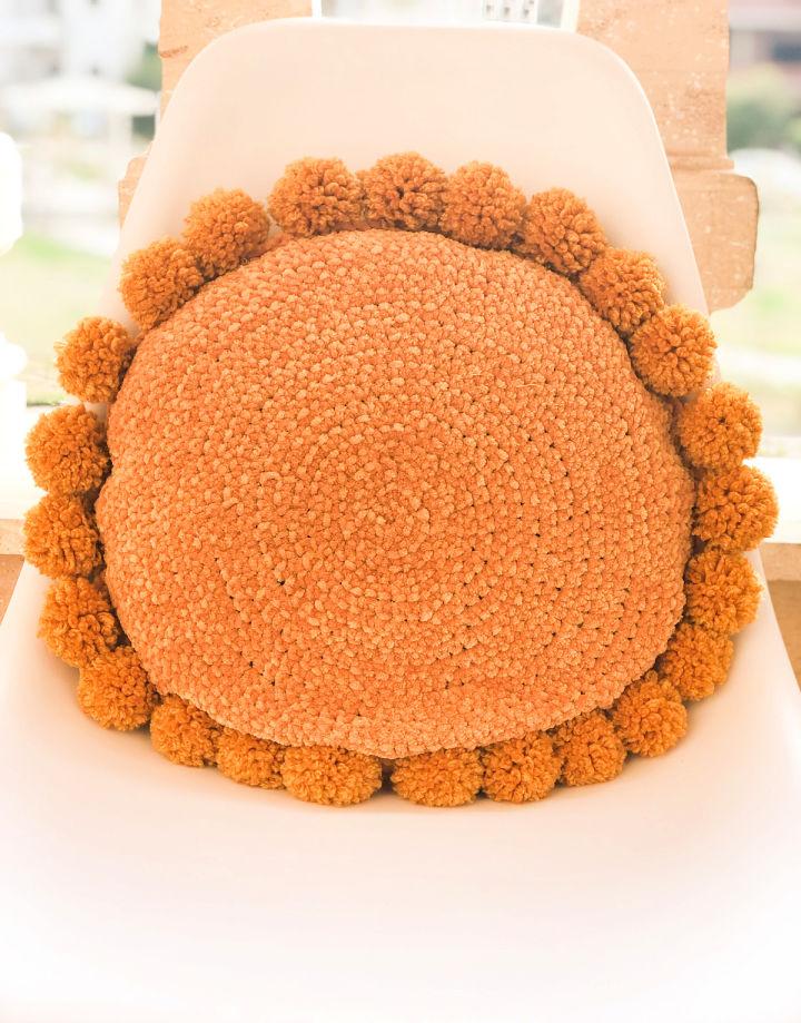 Sunshine Crochet Pillow Case Pattern