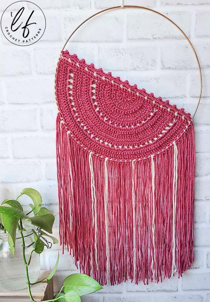 Beautiful Crochet Aura Wall Hanging Pattern