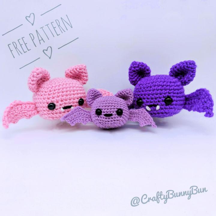 Crochet Spooky Batty Bat Amigurumi Pattern