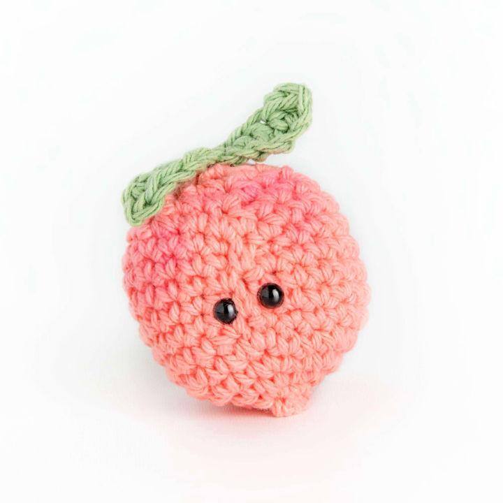 Crochet Squeeze a Peach Stress Ball Pattern