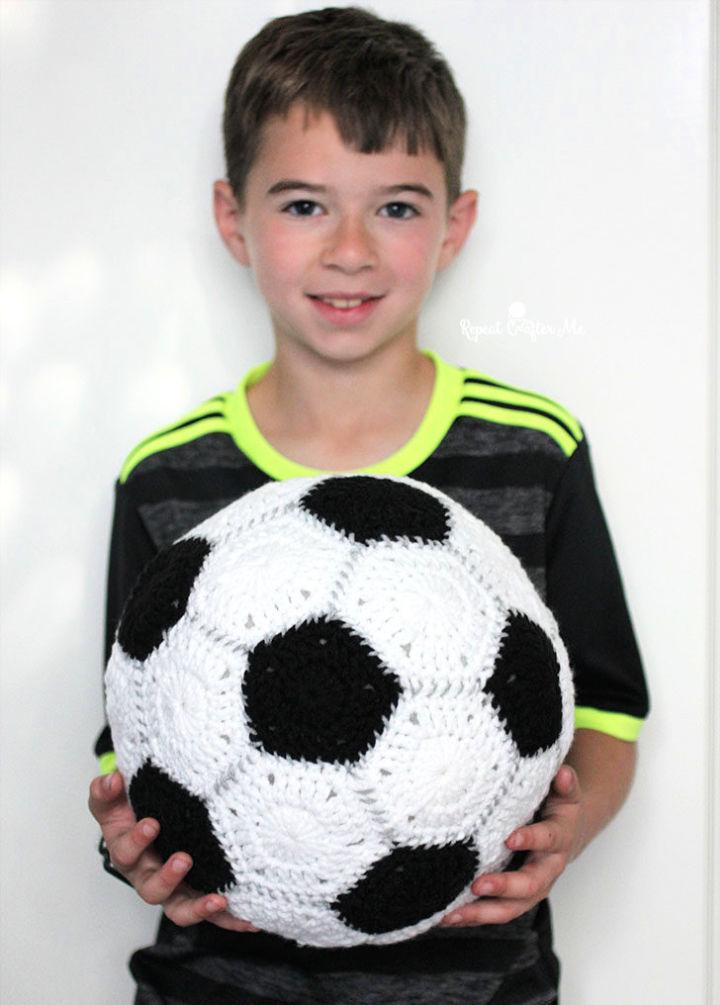 Crocheted Soccer Ball Pattern