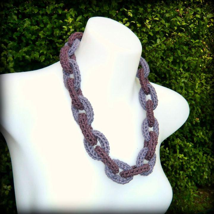 How Do You Crochet a Chain Link Necklace