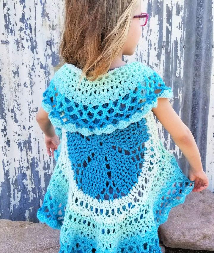 How to Crochet Circle Vest Free Pattern