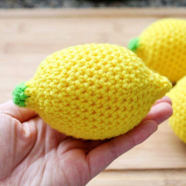 Unique Crochet Lemon Stress Ball Pattern