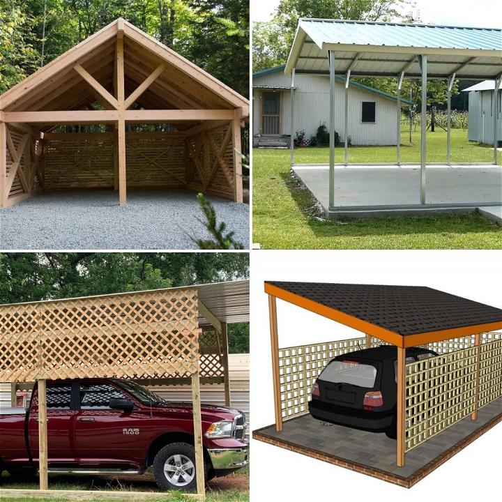 DIY carport plans