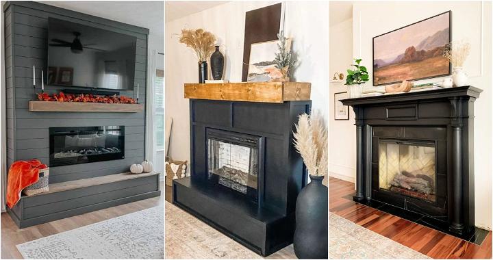 DIY electric fireplaces