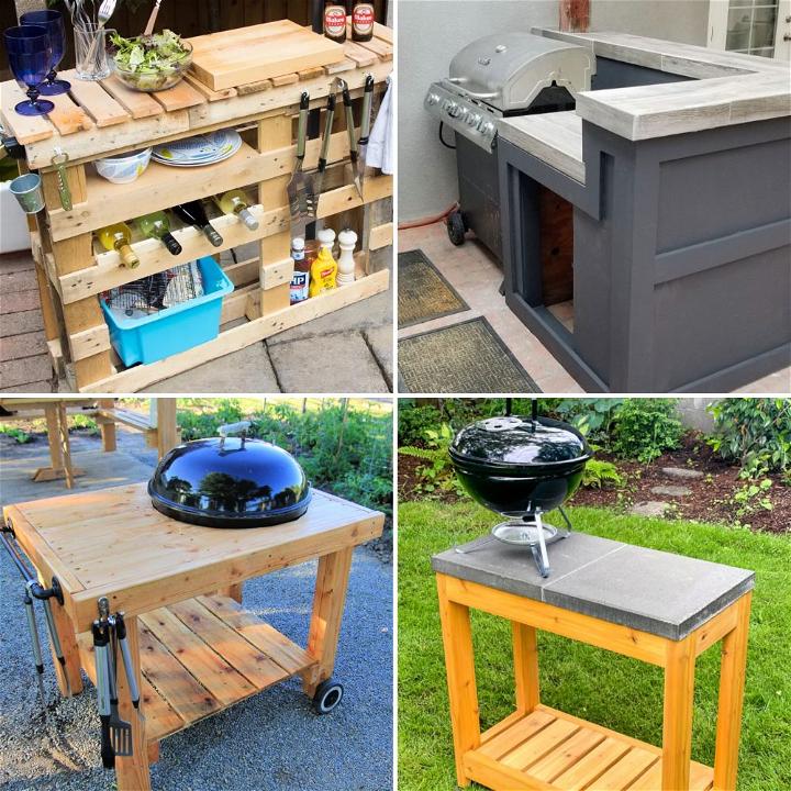 DIY grill station