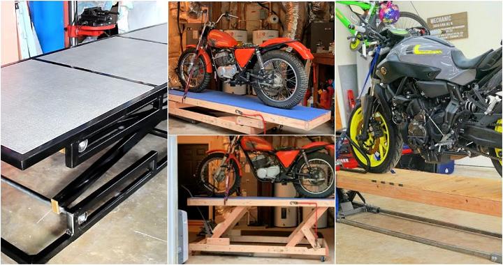 DIY motorcycle lift plans