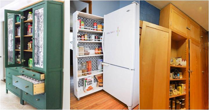 DIY pantry cabinet